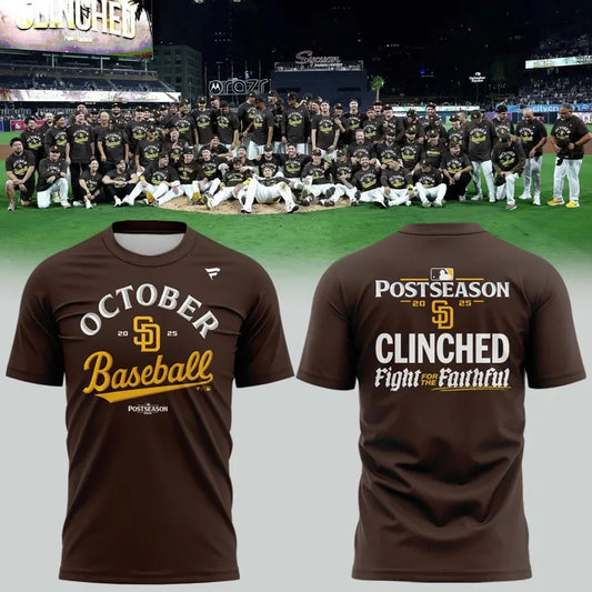 San Diego Padres October 2025 Postseason Shirt