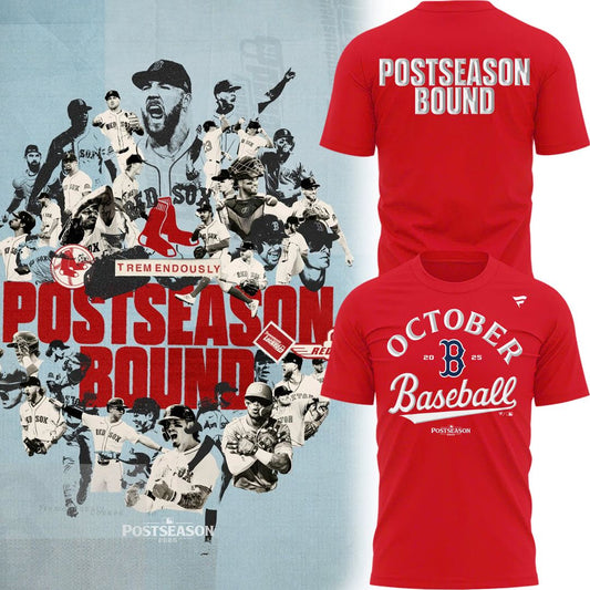 Special Edition Red Sox 2025 Postseason Tshirt