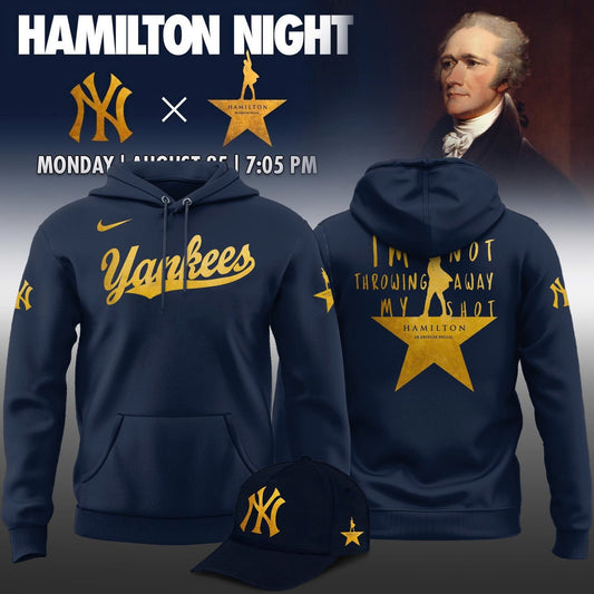 New York Yankees x Hamilton Night 2025 Limited Edition Hoodie