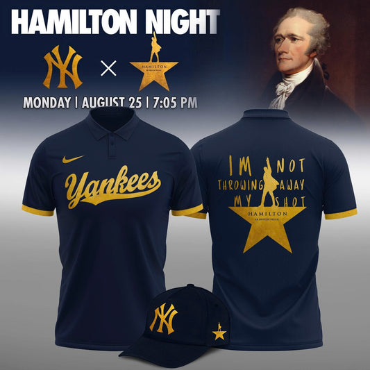 New York Yankees x Hamilton Night 2025 Limited Edition Polo
