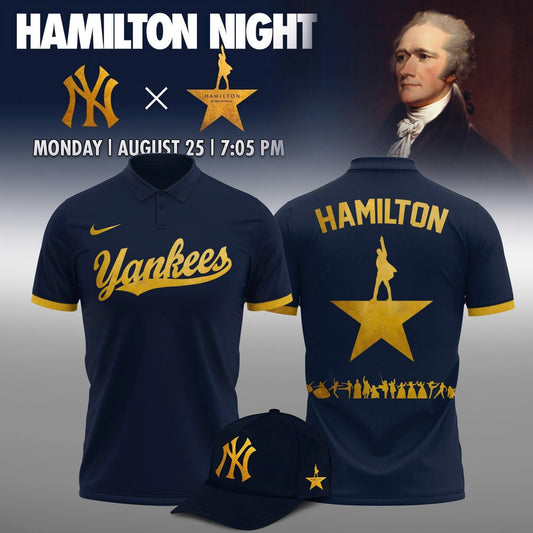 New York Yankees x Hamilton Night 2025 Limited Edition Polo