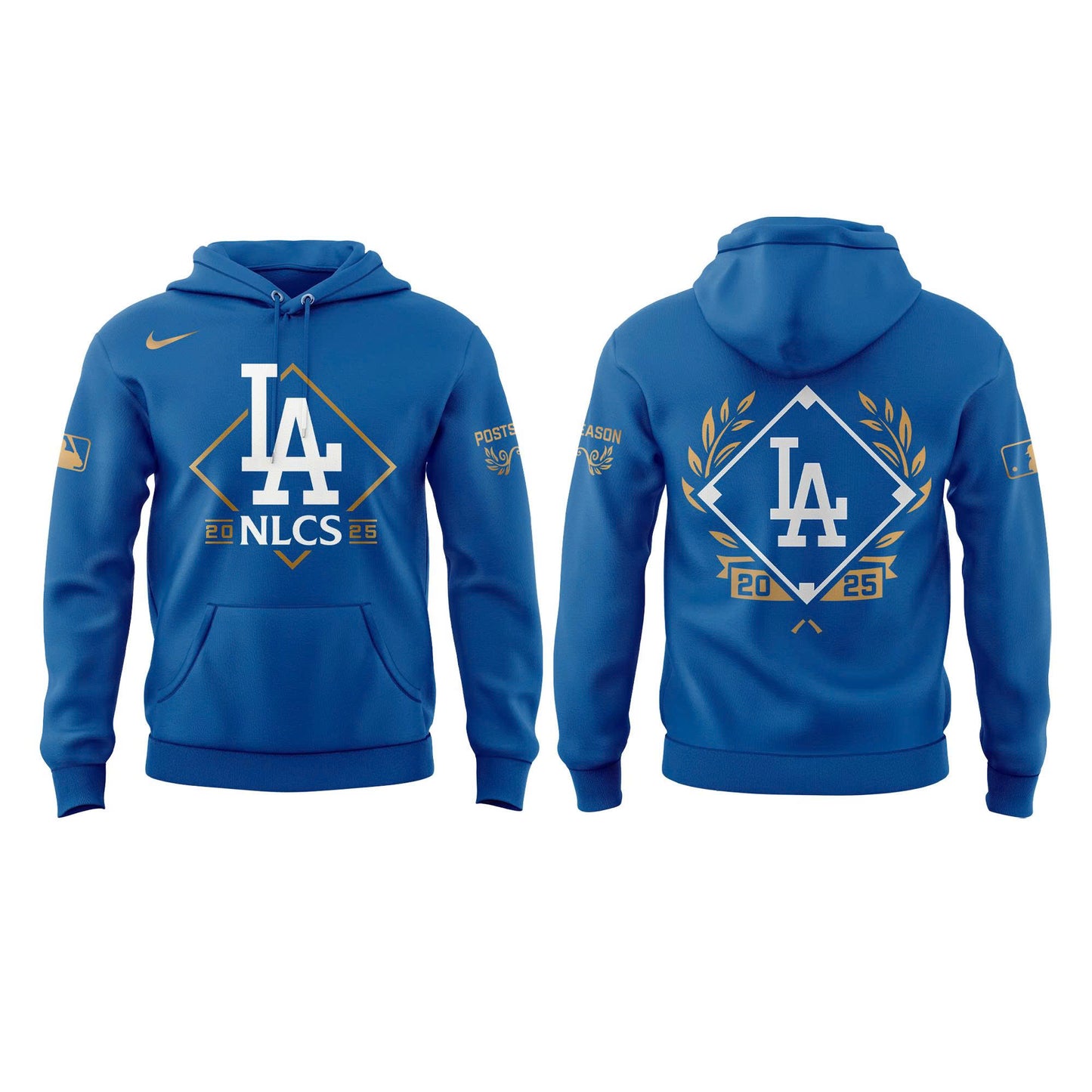 Los Angeles Dodgers Blue National League Division Series Champions Locker Room Hoodie