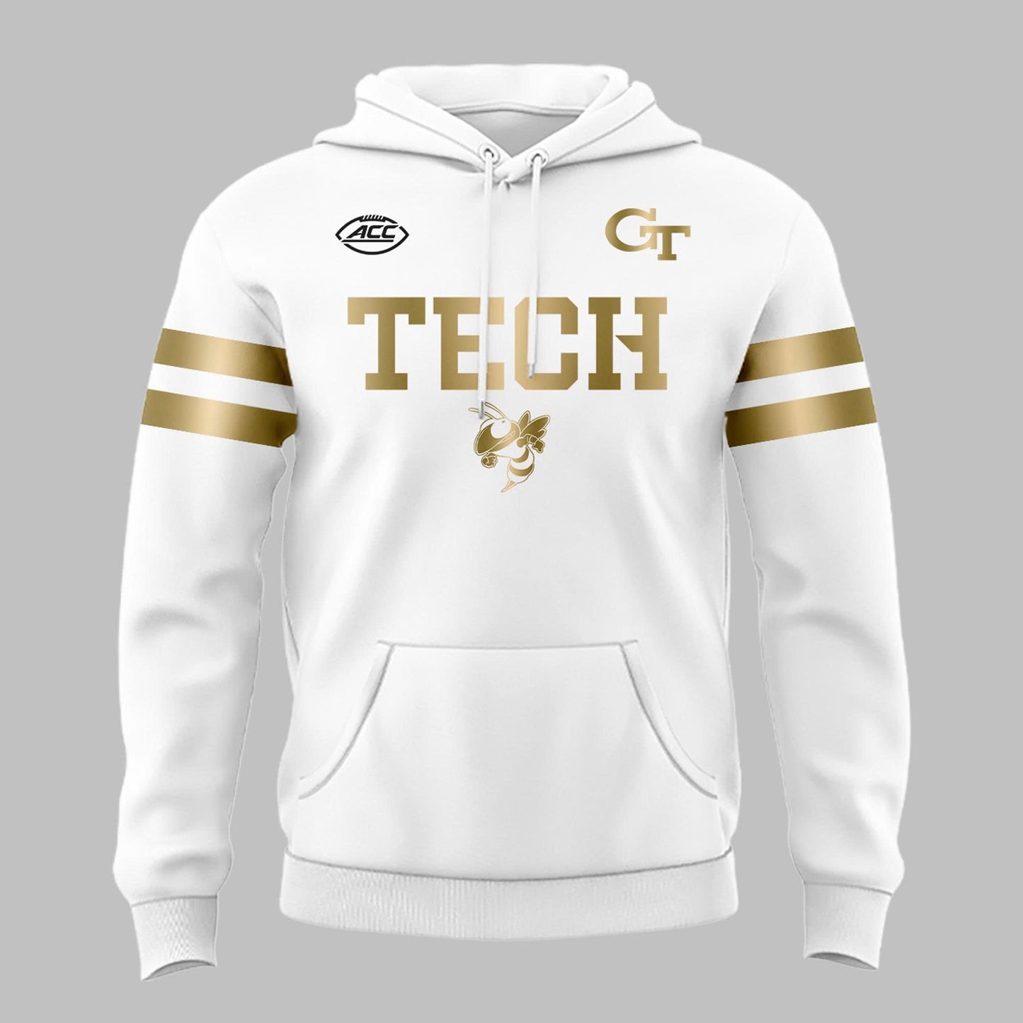 Special 2025 White Uniform Georgia Tech Football Hoodie