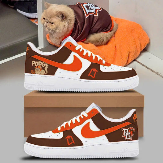 Limited Edition BGSU Pudge The Cat New Shoe