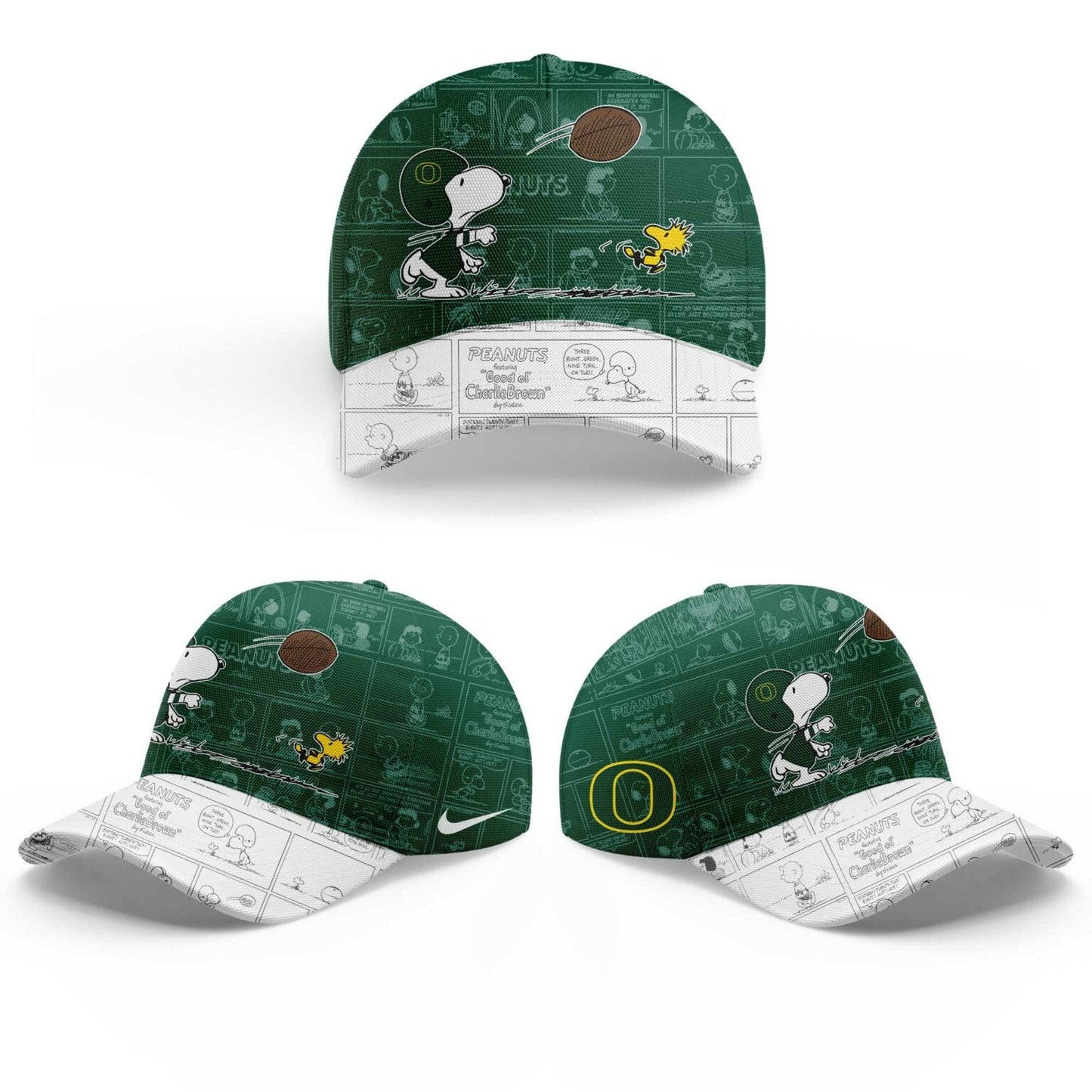 Limited Edition Oregon Football 75th Anniversary of Peanuts Hoodie