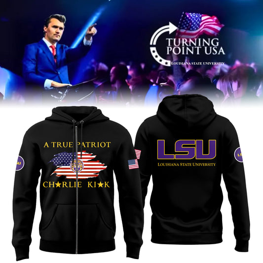 Limited Edition Louisiana State University x Turning Point USA ZIP Hoodie