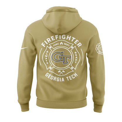 Georgia Tech Firefighter Application Day Hoodie