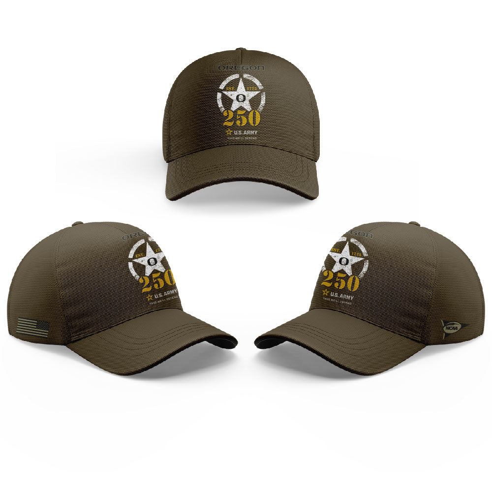 Limited Edition Oregon Football U.S. Army’s 250th Celebration Hoodie