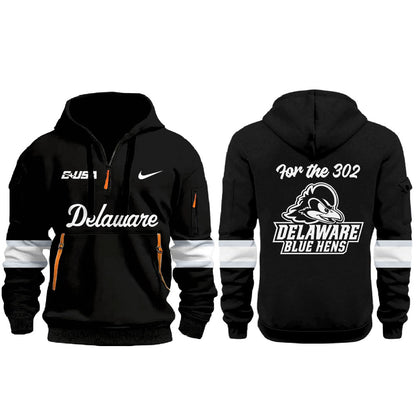 Delaware Fightin Midnight Collection Combo Zip 1/4 Hoodie