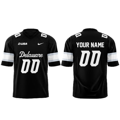Delaware Fightin Midnight Collection Combo Football Jersey Custom Name, Number For Fans
