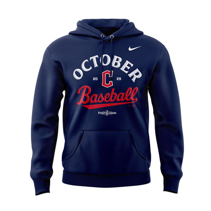 Cleveland Guardians 2025 Postseason Locker Room Combo Hoodie