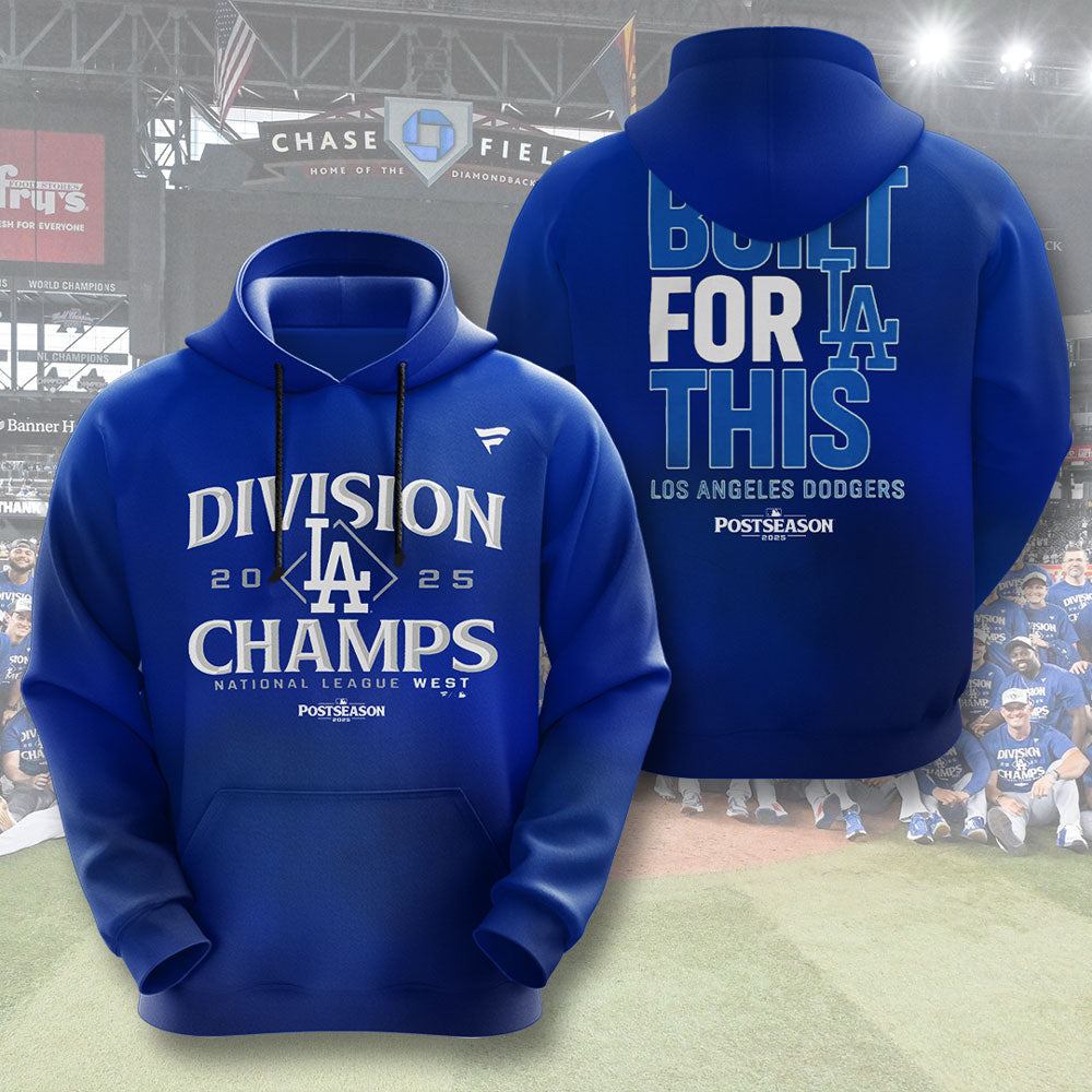 Los Angeles Dodgers 3D Hoodie