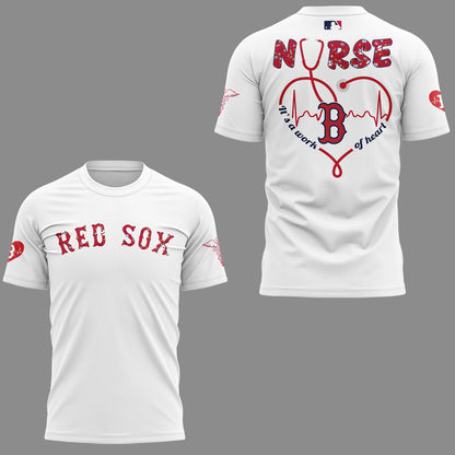 Limited Edition Red Sox Baseball NURSES NIGHT TShirt