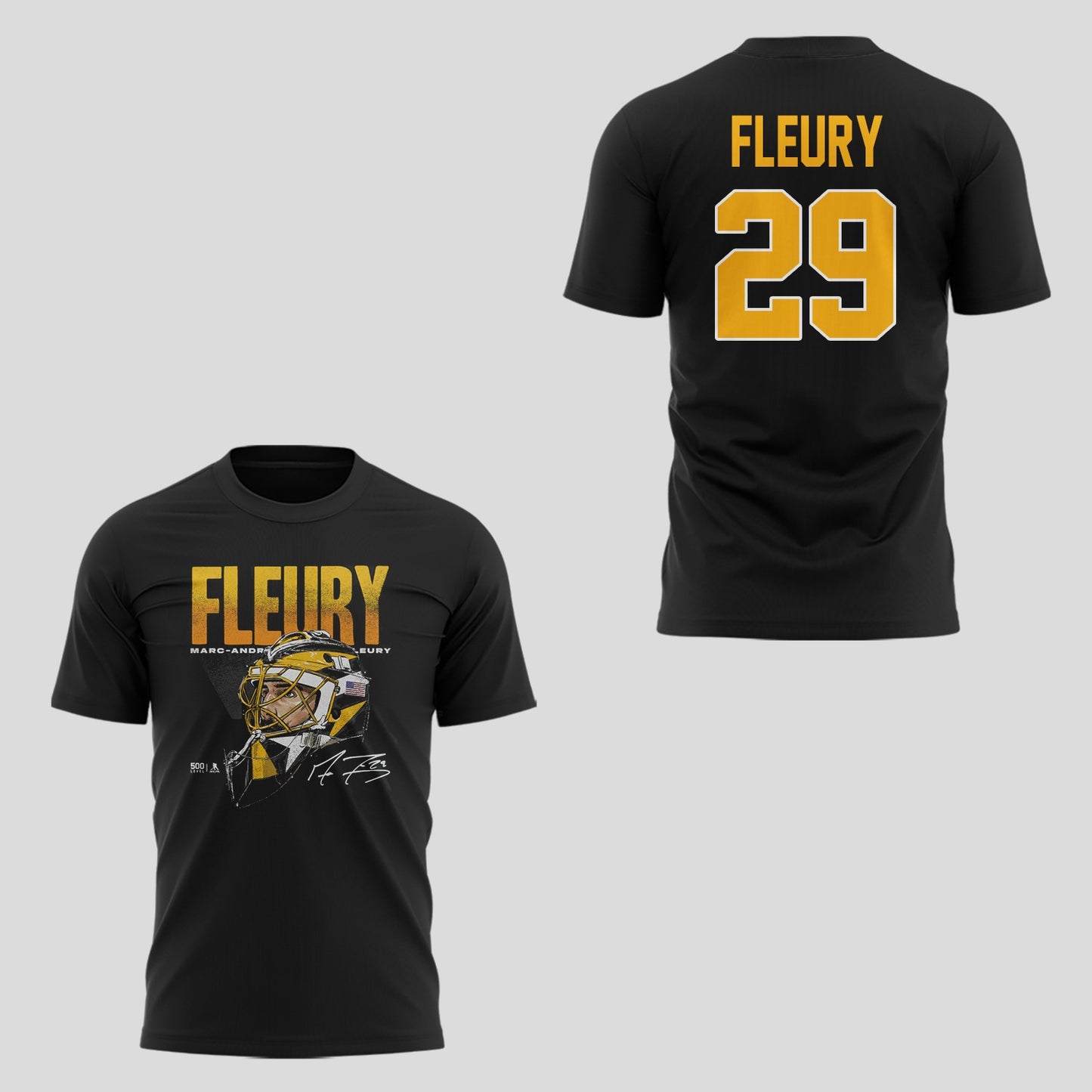 Limited Edition Pittsburgh Hockey Fleury Exclusive TShirt-ND09282511