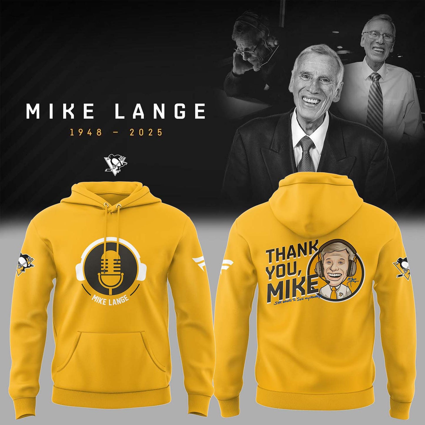 Limited Edition Honoring The Legend Thank You, Mike Hoodie-PU25022413