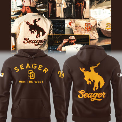 Limited Edition Padres Baseball x Seager Hoodie-PU25081104