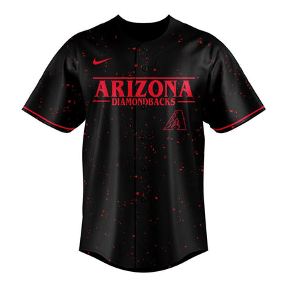 Exclusive Arizona Diamondbacks x Stranger Things 2025 Jersey