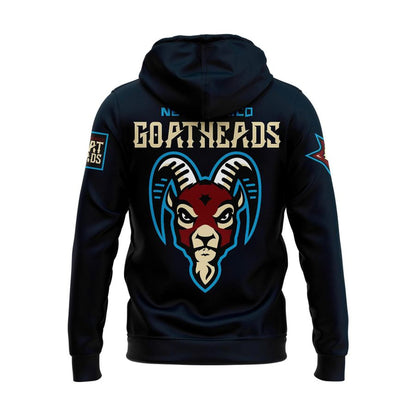 Goatheads Primary Logo Hoodie (Navy)