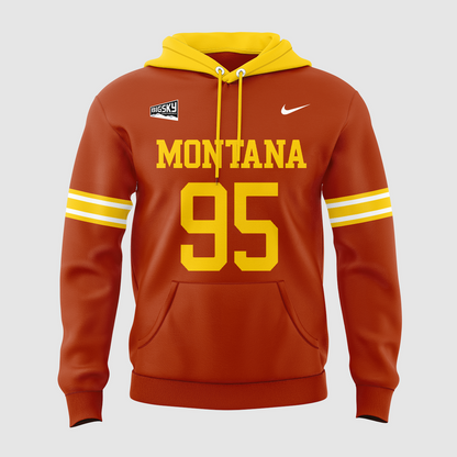 Limited Edition hoodie Montana Griz Football for fans!