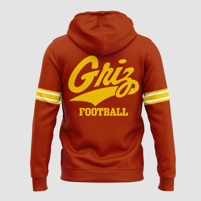 Limited Edition zip hoodie Montana Griz Football for fans.