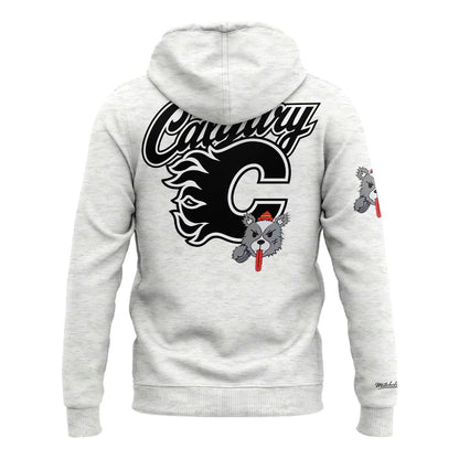 Flames Mitchell & Ness Plush Doll Crew Hoodie