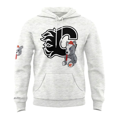 Flames Mitchell & Ness Plush Doll Crew Hoodie