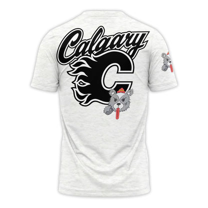 Flames Mitchell & Ness Plush Doll Crew Tee