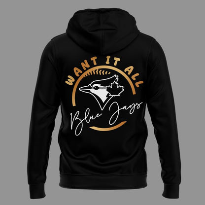 Limited Edition Youth Toronto Blue Jays Fanatics Black 2025 American League Division Series Champions Locker Room hoodie.