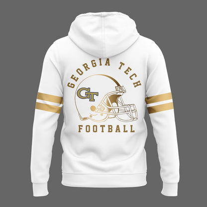 New Version Georgia Tech Football 2025 zip hoodie for fans