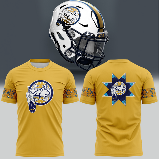 Montana State Football Native American Heritage Month Tshirt