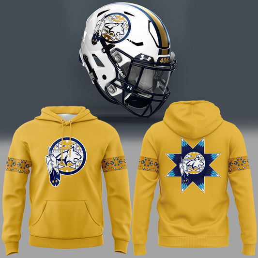 Montana State Football Native American Heritage Month Hoodie