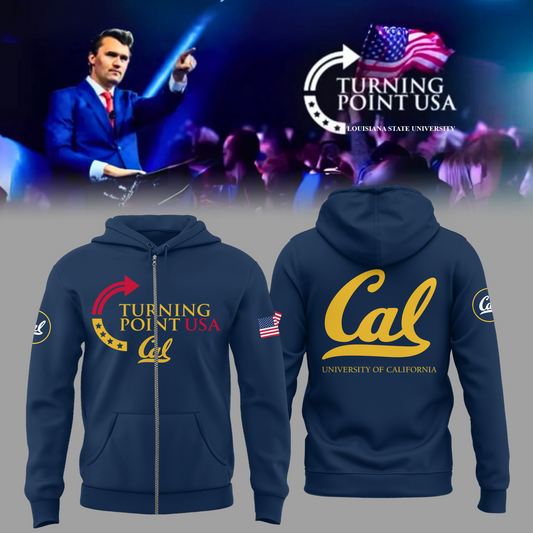 Limited Edition University of California, Berkeley x Turning Point USA ZIP Hoodie