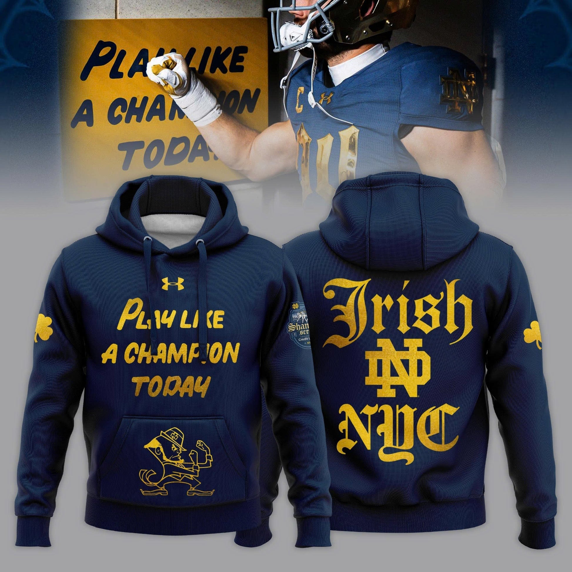 Limited Edition Notre Dame Fighting Irish Shamrock Series Hoodie