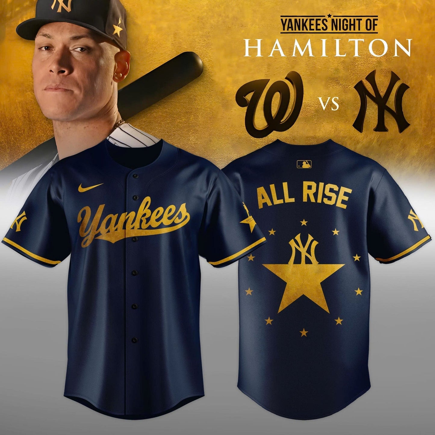 New York Yankees Hamilton Night 2025 Limited Edition Jersey