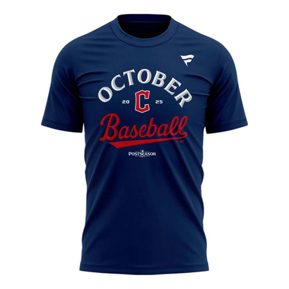 Cleveland Guardians 2025 Postseason Locker Room Combo TShirt