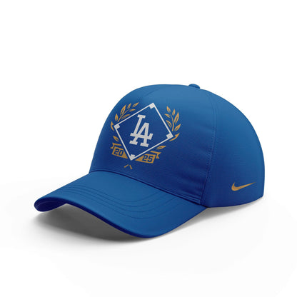 Los Angeles Dodgers Blue National League Division Series Champions Locker Room Combo Tshirt